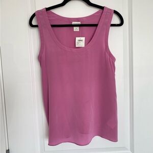 CLUB MONACO || NWT 100% Silk Sleeveless Blouse